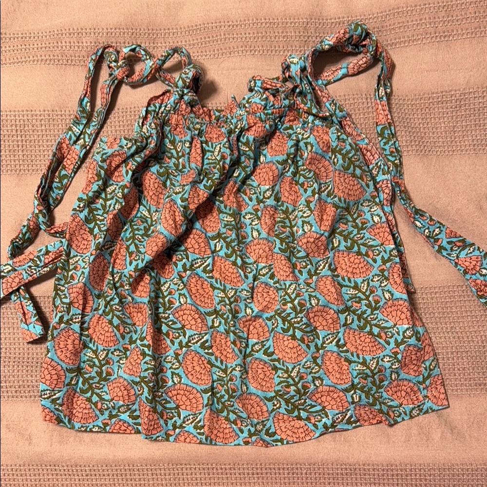 Floral Print Women's Blouse
